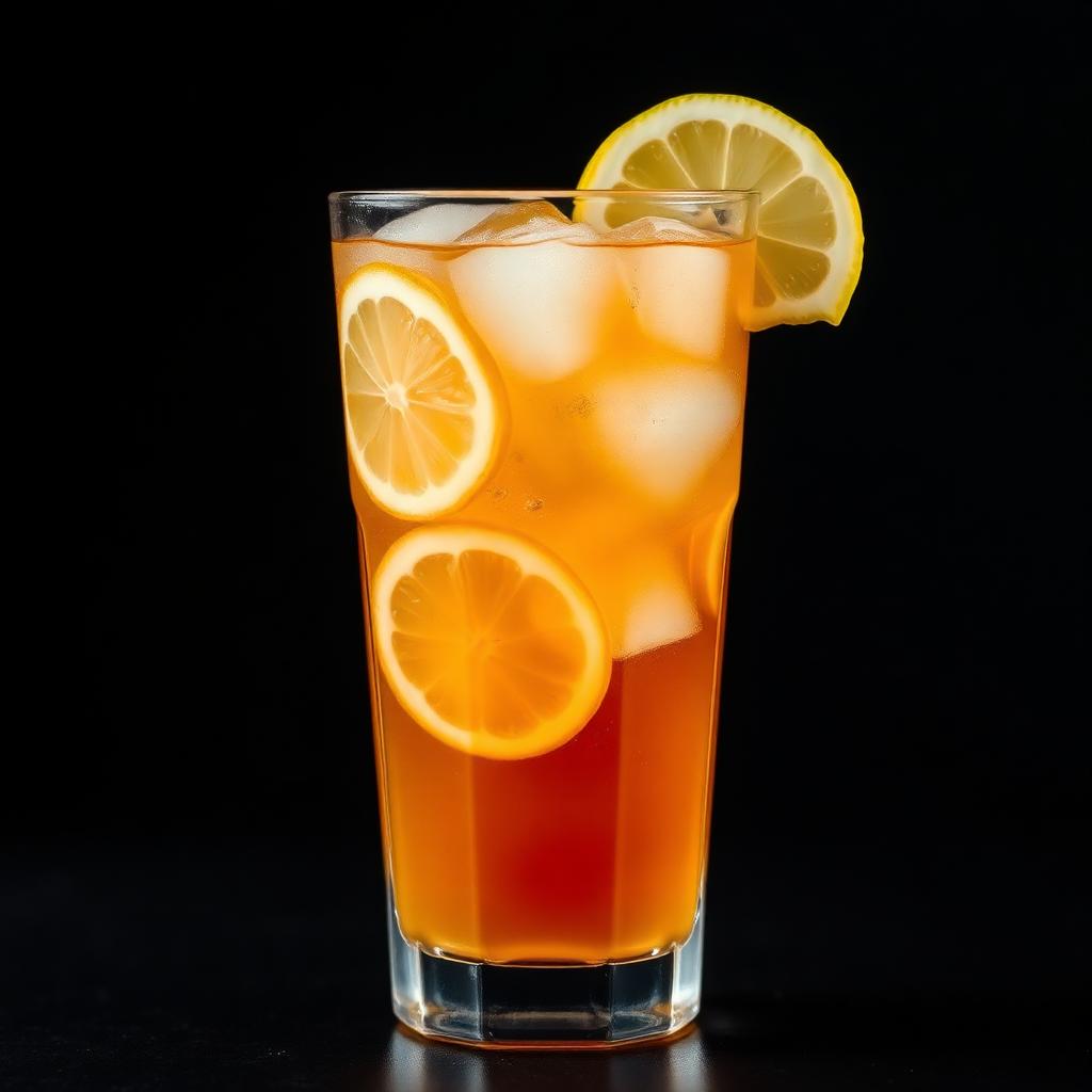 Menu Mie Gacoan Teh Lemon — Teh lemon dingin dengan es batu, manis dan segar.